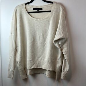 French connection creme sweater